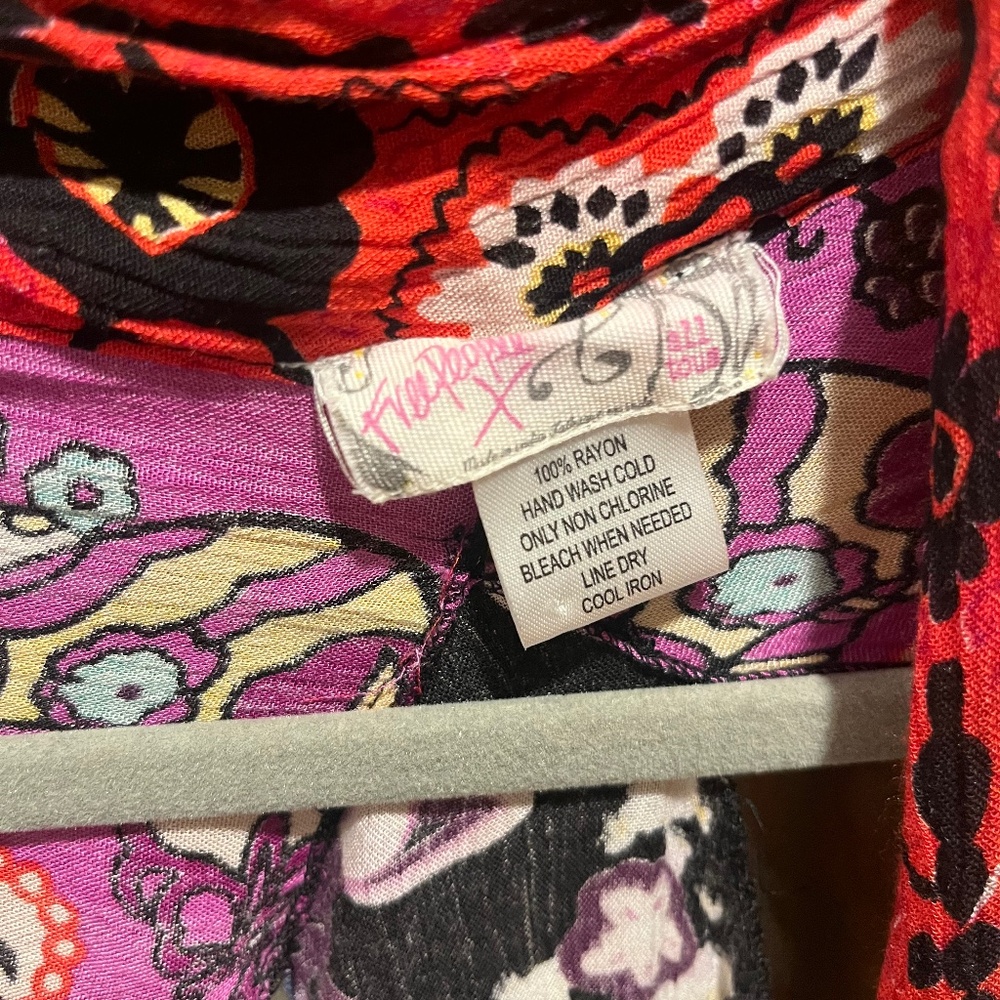 Free People Little Wing Mix Floral Cardigan - Picture 5 of 9